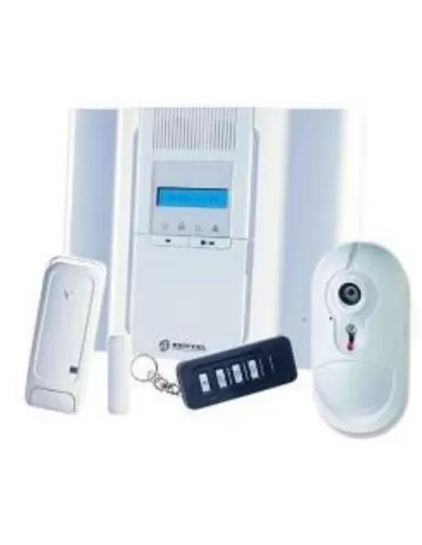 Bentel Security BEBW64-KV 1-Center, 64-Zone Radio Burglar Alarm Kit with Accessories and Video PIR