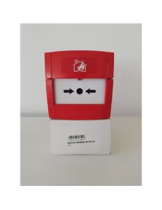 Bouton d'alarme manuel Notifier MC93A KAC 9x9x5cm