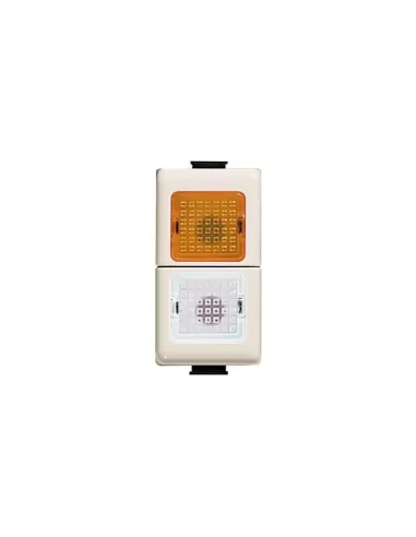 Portalámparas Bticino 5062b magic 2 24v naranja