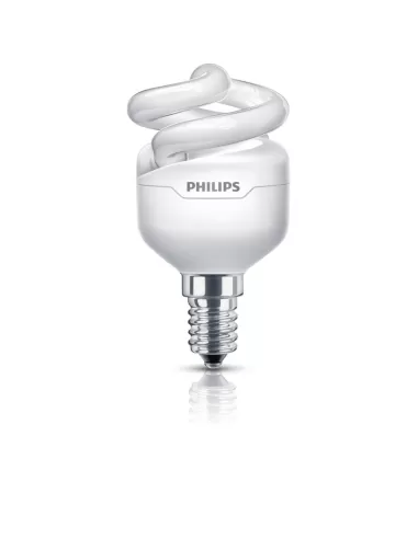 Philips Mtor12y5e14 Tornado spiral 5w ww e14 220-240v 2700?k calda