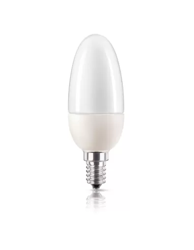 Ampoule bougie Philips Softone à économie d'énergie 872790021190025
