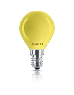 Ampoule incandescente Philips à réflecteur coloré soufflé, réf. 871150033263938, 15 W, culot E14