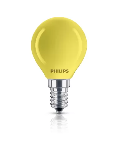 Ampoule incandescente Philips à réflecteur coloré soufflé, réf. 871150033263938, 15 W, culot E14