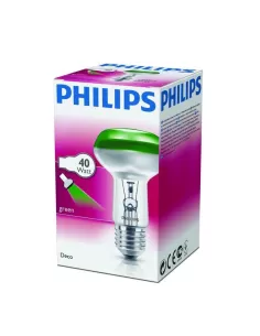 Philips 40NR63VE lampe à incandescence 40 W E27 verte 2
