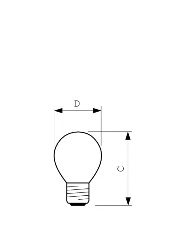 Philips Criptón 40W E27