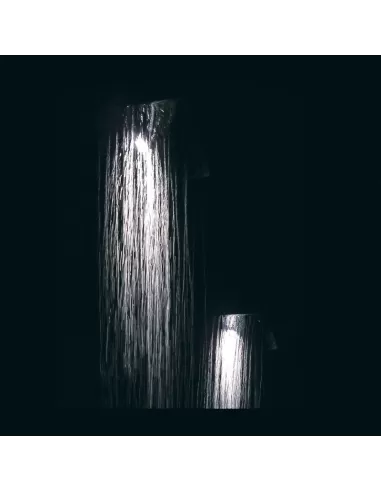 Viabizzuno f6 128 12 cube de douche moyen c pl brillant 155x120 mm