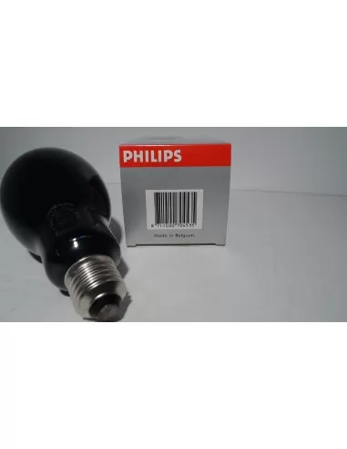 Lampe en bois Philips 160 W 220-240 V E27 lumière noire bleue MLW160