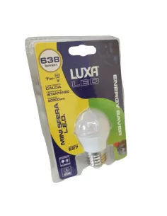 Ampoule LED Luxa E27MSF7WLEDC30 mini sphérique 7W E27 3000K