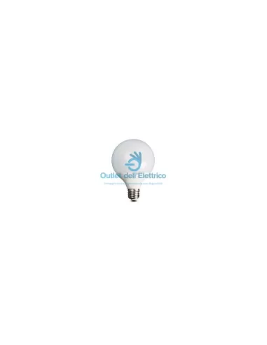 Duralamp 00315 Globo dm 95 e27 60w 230v opal