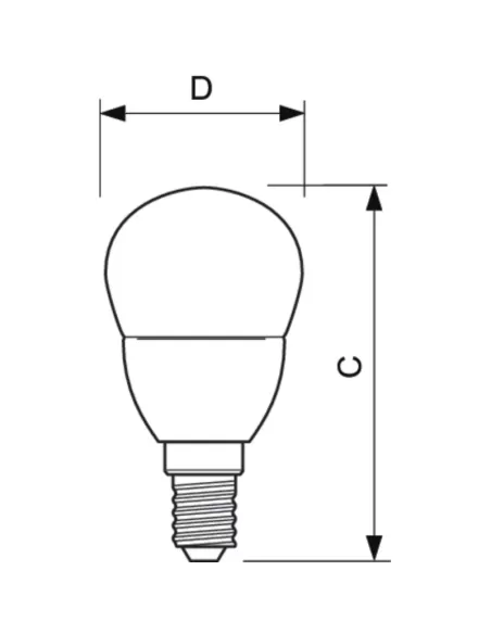 Philips corelus40e14 corepro lustre nd 5 5-40w e14 827 p45 fr