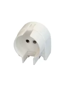 Douille de lampe A a g stucco 263 blanche t5