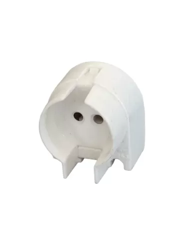 Douille de lampe A a g stucco 263 blanche t5