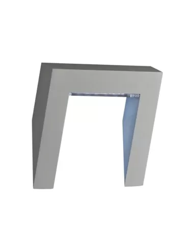 Avalon aluminium led ip44 16xled 0,06w 2w