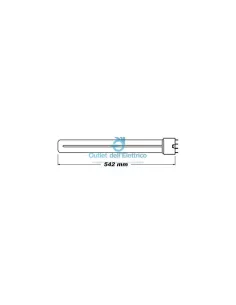 Duralamp1D0776K3 Duralux le 2g11 40w 3000k 2