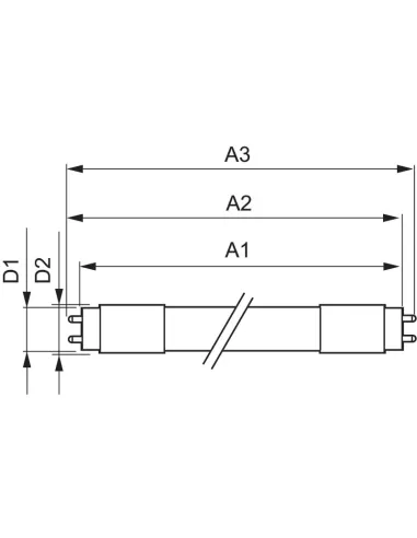 Tube LED Philips ELT2286 CorePro 1500 mm 20 W 6500 K