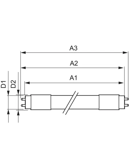 Tube LED Philips ELT2286 CorePro 1500 mm 20 W 6500 K