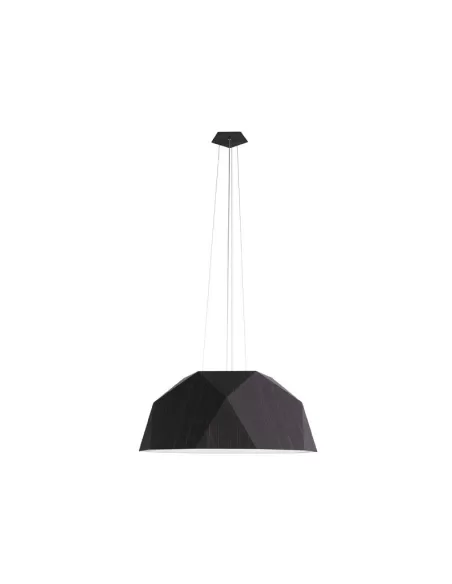 Fabbian d81a0148 crio suspension small dark ebony d 57.2 cm e27 5x18w