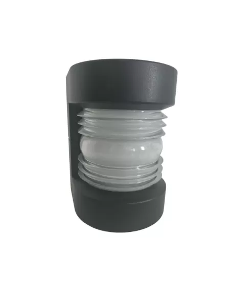 Bega 2877 applique 100w e27 ip55 nero c/lente ottica 28x20x20cm (hxlxp)