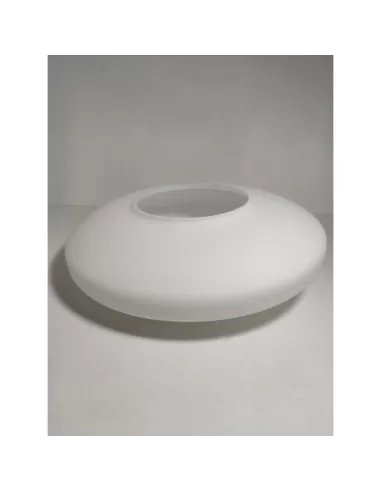 Vistosi vplmoris30bc vetro di ricambio per moris diametro 30 bianco latte satinato