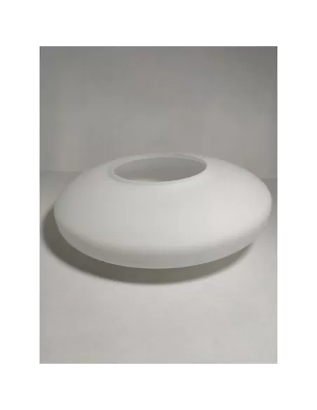 Verre de remplacement Vistosi vplmoris30bc pour verre Moris de diamètre 30, blanc laiteux satiné