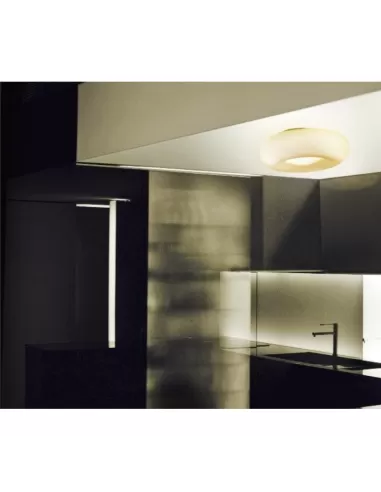 Vistosi plsproutnvar pl sprout ceiling light, glossy orange glass, 2x75w g9