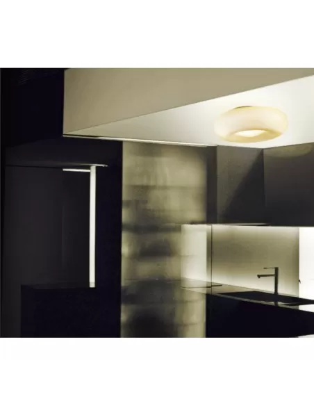 Vistosi plsproutnvar pl sprout ceiling light, glossy orange glass, 2x75w g9