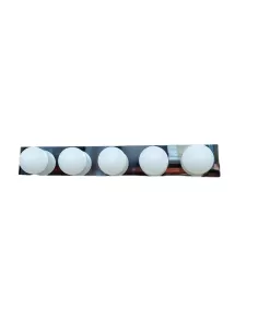 Rossini a 4510-5 applique en acier chromé 5x40w g9 avec verre 2