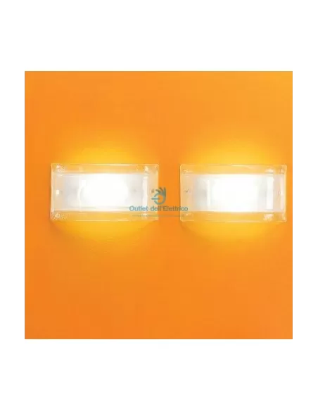 Plaque d'application en cristal Linea Light 4504 V 1xr7s 150w