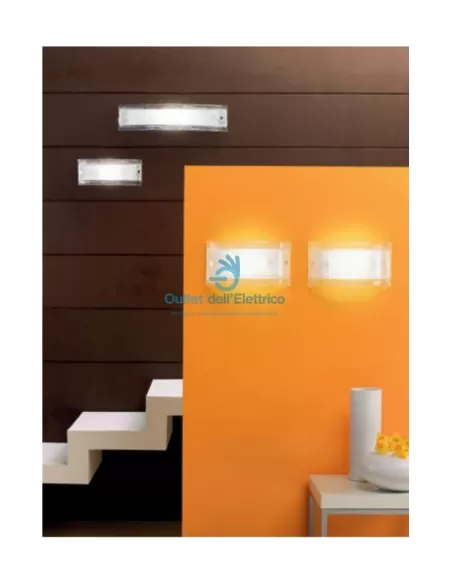 Plaque d'application en cristal Linea Light 4504 V 1xr7s 150w