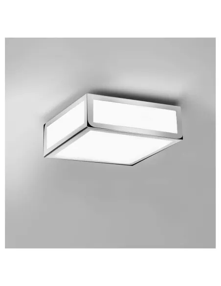 Astro ceiling lamp wall mashiko 0890 1x60w e27 chrome light satin glass