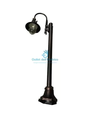 Moretti Luce 861.14.6 Poteau h.143 - cuivre noir 1xE27