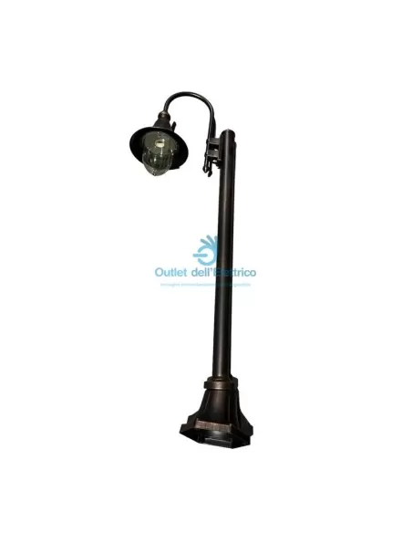 Moretti Luce 861.14.6 Pole h.143 - copper black 1xE27