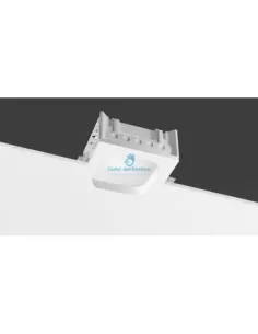 Buzzi & Buzzi 6177.00 Zoom incasso quadro 2x42w bianco