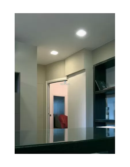 Buzzi & Buzzi 6177.00 Zoom square recessed light 2x42w white