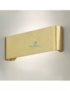 Lam Export 4532/1AG Gold Leaf Wall Lamp E27