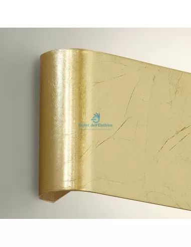 Lam Export 4532/1AG Gold Leaf Wall Lamp E27