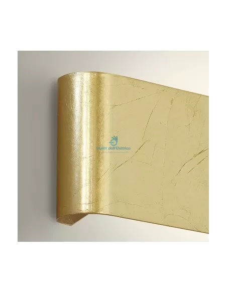 Lam Export 4532/1AG Gold Leaf Wall Lamp E27