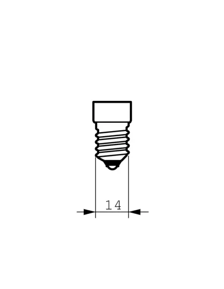 Philips Deco 40W E14 230V BXS35 FR /4X5F