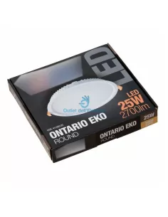 Wiva 41100122 Wpl ontario eco-rd dwl 25w w 2
