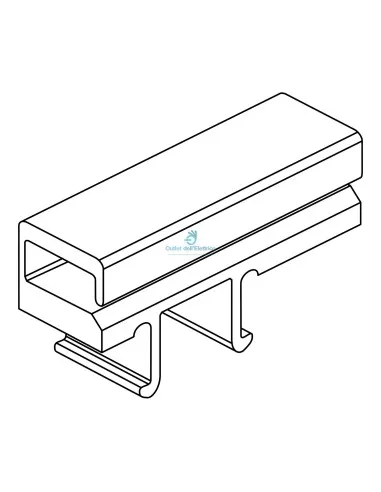 Grafoplast 175 g/15 boîtier vertical Siemens 15 x 4 mm, paquet de 200 pièces