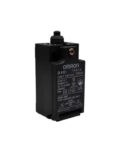 Interrupteur de fin de course à plongeur supérieur Omron d4d1a31n pg13.5 2nc