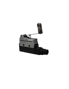 Interrupteur de fin de course Omron SHLW3155-1116230 - 1 contact inverseur, levier 10 A avec galet, IP67