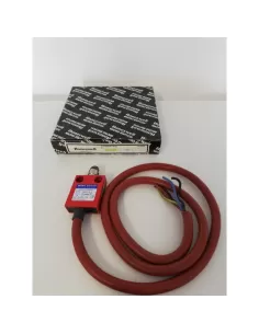 Interrupteur de fin de course à bouton-poussoir à galet Honeywell 24ce2-s1b, 1NC/1NO, SPDT, 250 VCA, action lente, câble de 1 m