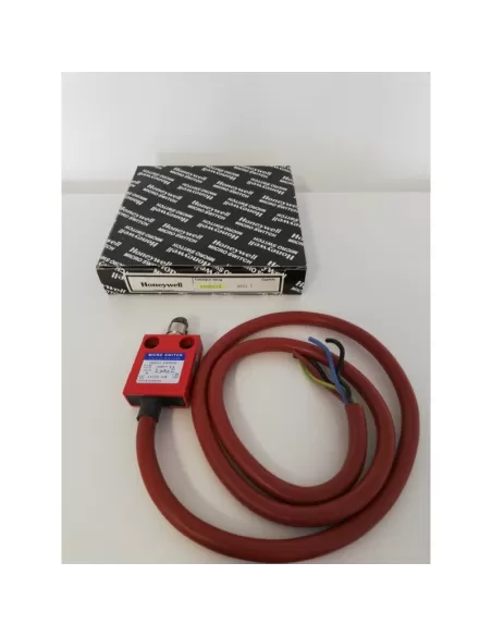 Interrupteur de fin de course à bouton-poussoir à galet Honeywell 24ce2-s1b, 1NC/1NO, SPDT, 250 VCA, action lente, câble de 1 m