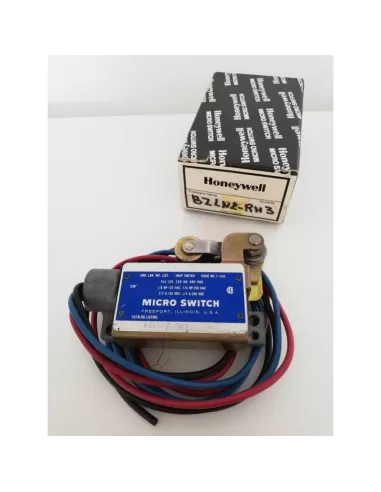 Honeywell bzln-2-rh3 limit switch with roller 15a 125-480vac (used)