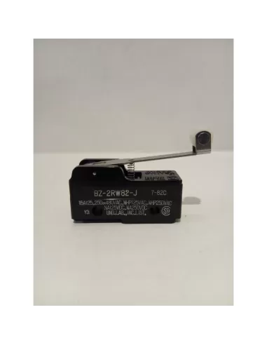 Honeywell bz-2rw82-j long lever microswitch with roller 15a 125-480vac spdt