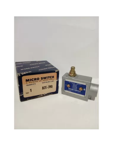 Interrupteur de fin de course à piston Honeywell BZE6-2RQ 15 A 125-480 V CA