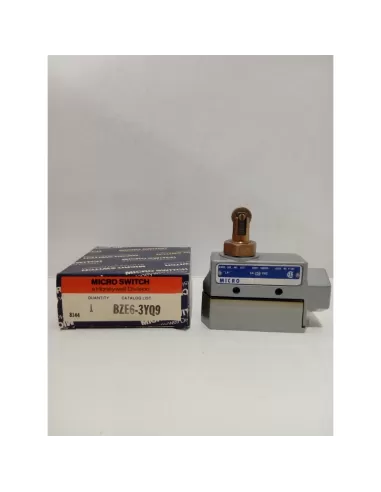 Interrupteur de fin de course à piston à rouleaux Honeywell BZE6-3YQ9 5 A 250 V CA
