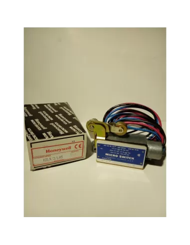 Honeywell bzln-2-lh5 pre-wired metal roller lever limit switch 15a 120-480vac