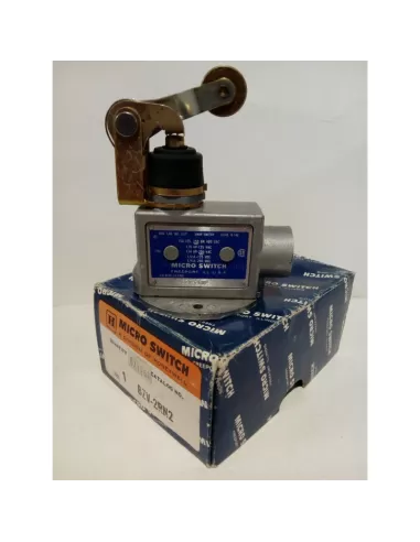 Honeywell bzv-2rn2 metal roller lever limit switch 15a 125-480vac with mounting base